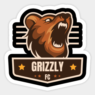 Grizzly Bear Sticker